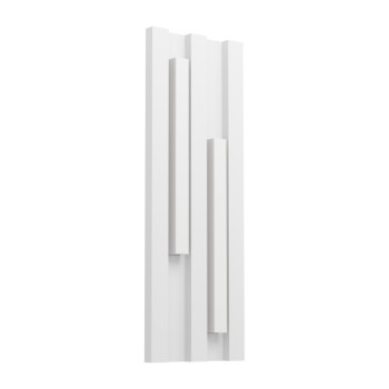 Aplica de exterior FANDINA Eglo 900119, LED 8.4W, 1000lm, otel alb, dispersor alb - 1