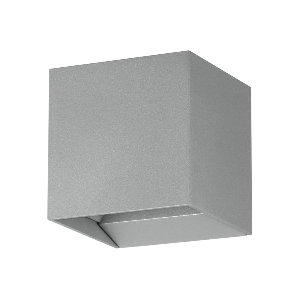 Aplica de exterior CALPINO PRO Eglo 61923, LED 6.6W, 680lm, 3000K, aluminiu, argintiu - 1