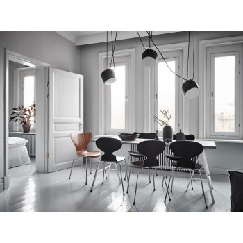 Pendul EYE King Home MD20502-A-200.3, LED 22,5W, 1800lm, aluminiu, negru - 1