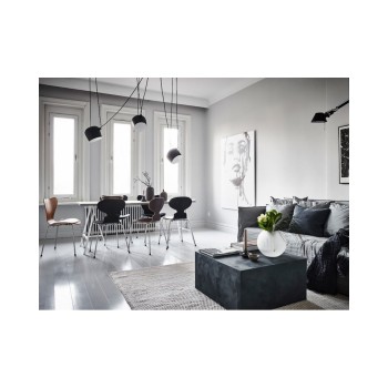 Pendul EYE King Home MD20502-A-200.3, LED 22,5W, 1800lm, aluminiu, negru - 1