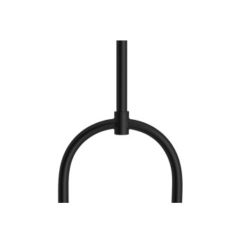 Pendul LOW Moosee MSE010100261, G9 2x40W, metal negru, sticla alba - 1