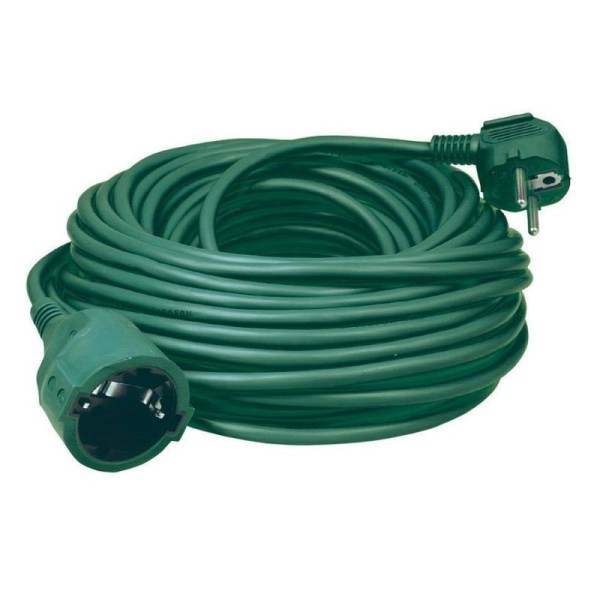 Prelungitor cu impamantare Home, cu fisa si priza, cablu 10m, verde, 3x1,5 mm2 - 1