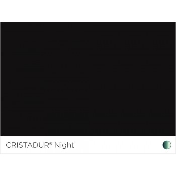 Chiuveta bucatarie Schock Kiruna N-100 Cristadur Green Line Night 456 x 456 mm, granit, montare pe/sub blat, negru profund - 1