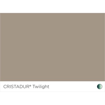 Chiuveta bucatarie Schock Kiruna N-100 Cristadur Green Line Twilight 456 x 456 mm, granit, montare pe/sub blat, gri taupe - 1