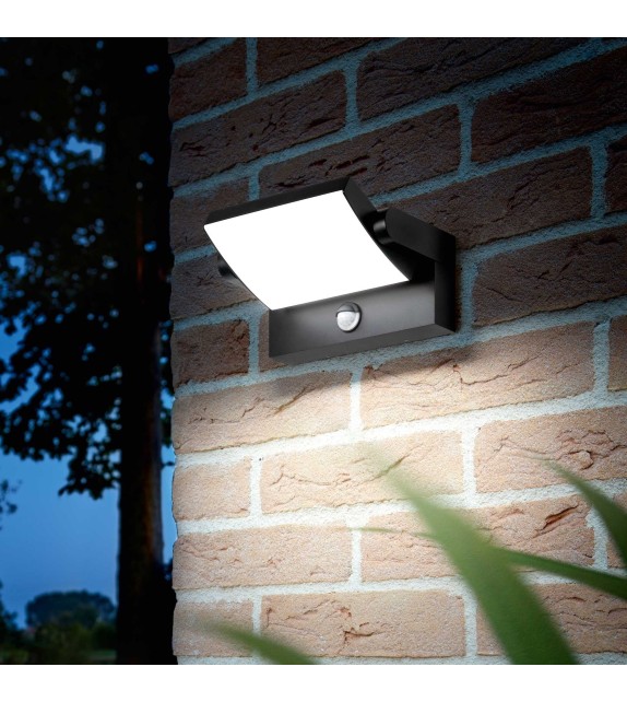 Aplica de exterior cu senzor SWIPE AP 287713 Ideal Lux, LED 21W, difuzor orientabil, finisaj gri antracit - 1