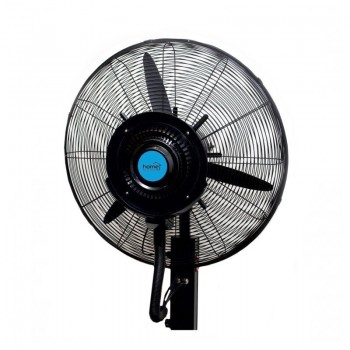 Ventilator de podea cu umidificare centrifugala Home CMF 64, 3 trepte de ventilatie, 300W, negru - 1