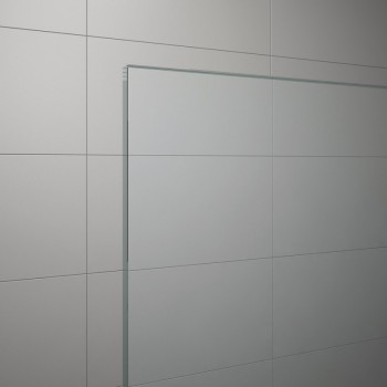 Usa de dus culisanta dreapta 140 cm din 2 piese, SanSwiss CADURA CAS2, profil crom, sticla securizata 6mm - 1