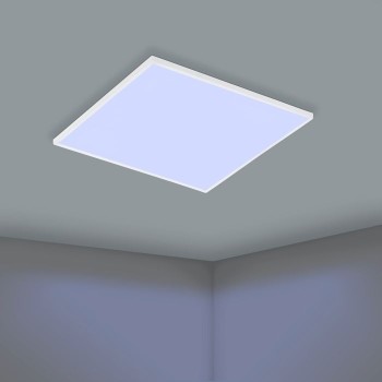 Plafoniera Eglo TRUPIANA 900569, LED dimabil 31W, RGB, 4200lm, 6500K, aluminiu, otel, alb - 1