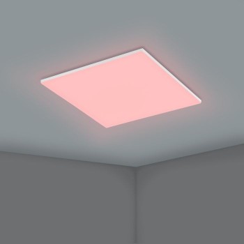 Plafoniera Eglo TRUPIANA 900568, LED dimabil 20.5W, RGB, 2900lm, 6500K, aluminiu, otel, alb - 1