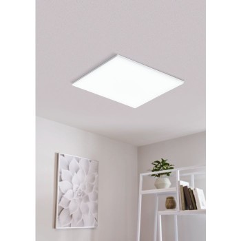 Plafoniera Eglo TURCONA-CCT 99835, LED dimabil 32.4W, 4000lm, 6500K, aluminiu, otel, alb - 1