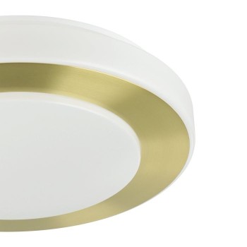 Plafoniera Eglo LED CARPI 900369, LED 3x3, 6W, 1110lm, 3000K, otel, alama periata, plastic, alb - 1