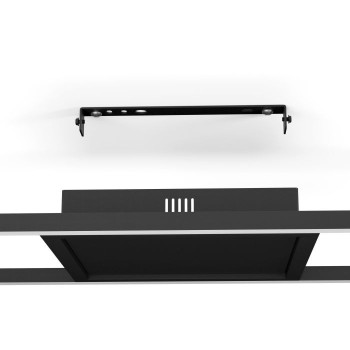 Plafoniera Eglo CALAGRANO-Z 900566, LED dimabil 21W, RGB, 2600lm, 6500K, otel ,aluminiu, negru, plastic, alb - 1