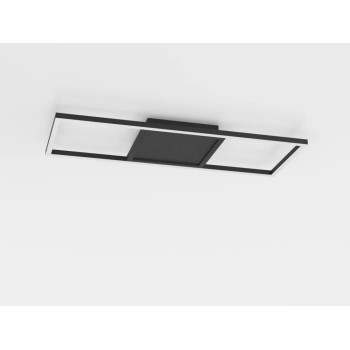 Plafoniera Eglo CALAGRANO-Z 900566, LED dimabil 21W, RGB, 2600lm, 6500K, otel ,aluminiu, negru, plastic, alb - 1