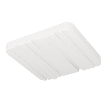 Plafoniera Eglo FERENTINO 900609, LED 10W, 1100lm, 3000K, otel , alb, plastic, alb - 1