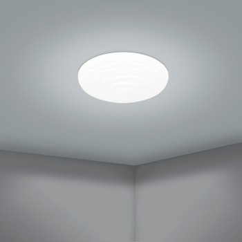 Plafoniera Eglo BATTISTONA 900606, LED dimabil 20.8W, 2500lm, 6500K, otel , alb, plastic, alb - 1