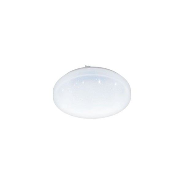 Plafoniera Eglo FRANIA-S 97877, LED 10W, 1100lm, 3000K, otel , alb, plastic, alb, cristal - 1