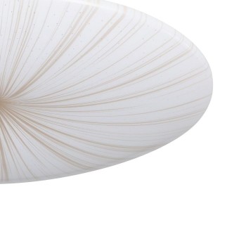 Plafoniera Eglo NIEVES 1 900501, LED 7x4.4W, 3710lm, 3000K, otel, alb, plastic, auriu - 1