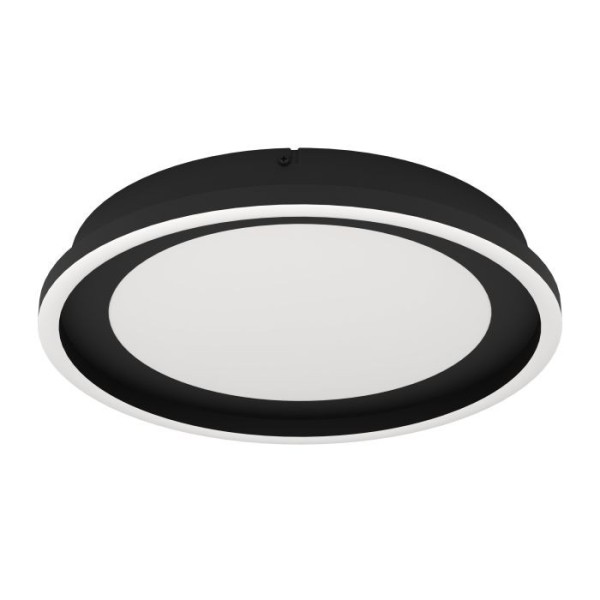 Plafoniera Eglo CALAGRANO 900601, LED dimabil 11.5W, 1500lm, 3000-6500K, otel, negru, plastic, alb - 1