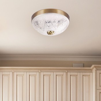 Plafoniera Annabella - 8638 Rabalux, E27, 2x60W, bronz - 1