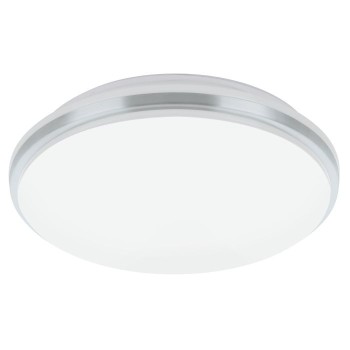 Plafoniera Eglo PINETTO 900365, LED 15.6W, 1900lm, 4000K, otel, alb, plastic, crom - 1