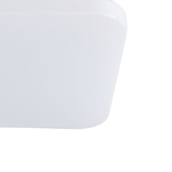 Plafoniera Eglo FRANIA-S 900364, LED 14.6W, 1600lm, 4000K, otel, plastic, alb, cristal - 1