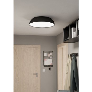 Plafoniera Eglo TOLLOS-Z 900407, LED RGB dimabil 3x11W, 3750lm, 6500K, otel, aluminiu, negru, plastic, alb - 1