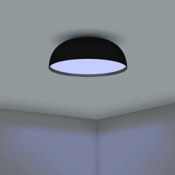 Plafoniera Eglo TOLLOS-Z 900406, LED RGB dimabil 3x7.5W, 2700lm, 6500K, otel, aluminiu, negru, plastic, alb - 1