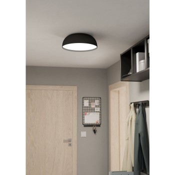 Plafoniera Eglo TOLLOS-Z 900406, LED RGB dimabil 3x7.5W, 2700lm, 6500K, otel, aluminiu, negru, plastic, alb - 1
