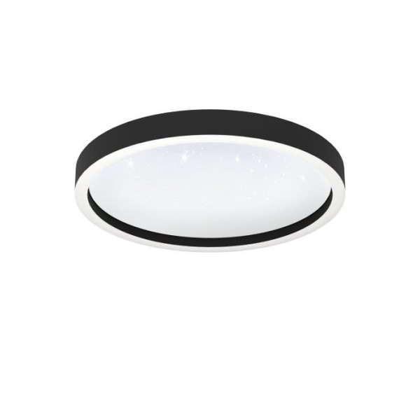Plafoniera Eglo MONTEMORELOS-Z 900411, LED RGB dimabil 17.8W, 2150lm, 6500K, aluminiu, negru, plastic, alb - 1