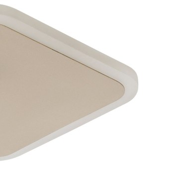 Plafoniera Eglo GAFARES 900424, LED dimabil 15W, 2100lm, 6500K, otel, aluminiu, auriu, plastic, alb - 1