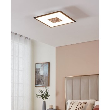 Plafoniera Eglo MARMORATA 900559, LED 19W, 2400lm, 3000K, otel, aluminiu, negru, plastic, alb - 1