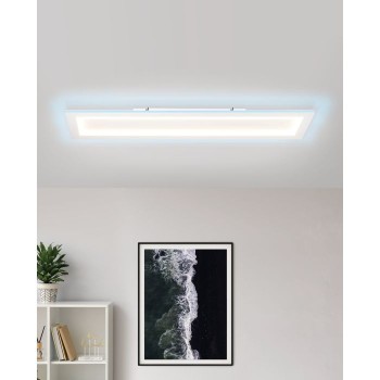 Plafoniera Eglo PADROGIANO-Z 900485, LED dimabil 43.2W, 6000lm, 6500K, otel, plastic, alb - 1