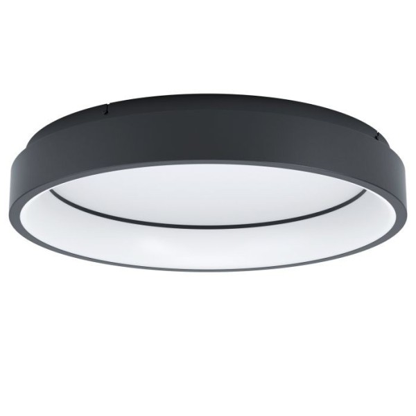 Plafoniera Eglo MARGHERA-Z 900067, LED RGB dimabil 4x6.5W, 3120lm, 6500K, otel, negru, plastic, alb - 1