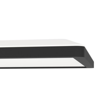 Plafoniera Eglo ROVITO-Z 900093, LED RGB dimabil 14.6W, 1700lm, 6500K, plastic, negru, alb - 1