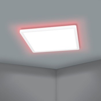 Plafoniera Eglo ROVITO-Z 900089, LED RGB dimabil 16.5W, 2200lm, 6500K, plastic, alb - 1
