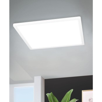 Plafoniera Eglo ROVITO-Z 900089, LED RGB dimabil 16.5W, 2200lm, 6500K, plastic, alb - 1