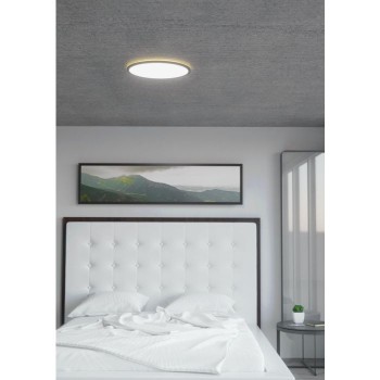 Plafoniera Eglo ROVITO-Z 900092, LED RGB dimabil 16.5W, 2200lm, 6500K, plastic, negru, alb - 1
