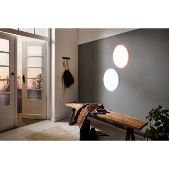 Plafoniera Eglo ROVITO-Z 900087, LED RGB dimabil 16.5W, 2200lm, 6500K, plastic, alb - 1