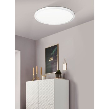 Plafoniera Eglo ROVITO-Z 900087, LED RGB dimabil 16.5W, 2200lm, 6500K, plastic, alb - 1