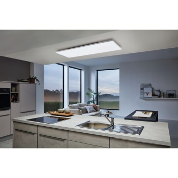 Plafoniera Eglo TURCONA-Z 900061, LED RGB dimabil 3x10.6W, 4000lm, 6500K, otel, aluminiu, plastic, alb - 1