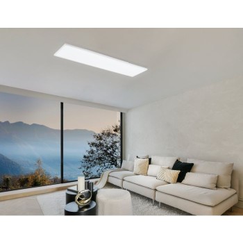 Plafoniera Eglo TURCONA-Z 900061, LED RGB dimabil 3x10.6W, 4000lm, 6500K, otel, aluminiu, plastic, alb - 1
