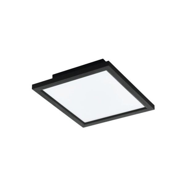 Plafoniera Eglo SALOBRENA-Z 900049, LED dimabil 15.3W, 1790lm, 6500K, aluminiu, negru, plastic, alb - 1