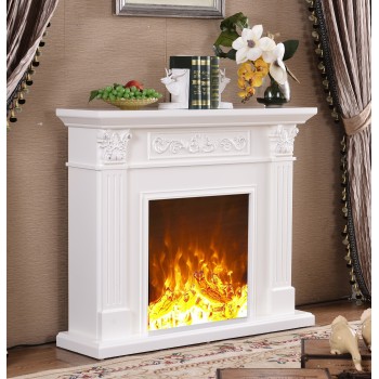 Semineu electric premium VALENCIA, 1200 x 1020 x 330 mm, alb