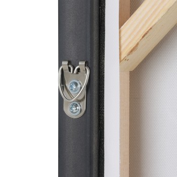 Tablou pictat manual bujori ALAMINOS 423168, 122X62 cm - 1