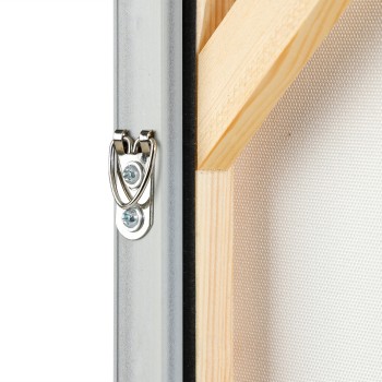 Tablou pictat manual ramura cu flori ALAMINOS 423126, 30X90 cm - 1