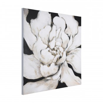 Tablou pictat manual orhidea ALAMINOS 423171, 100X100 cm