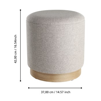 Set doua taburete maro, MASHIKE 424034 - 1