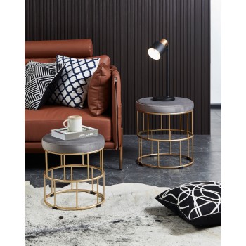 Set doua taburete perie de alama, MASHIKE 424017 - 1