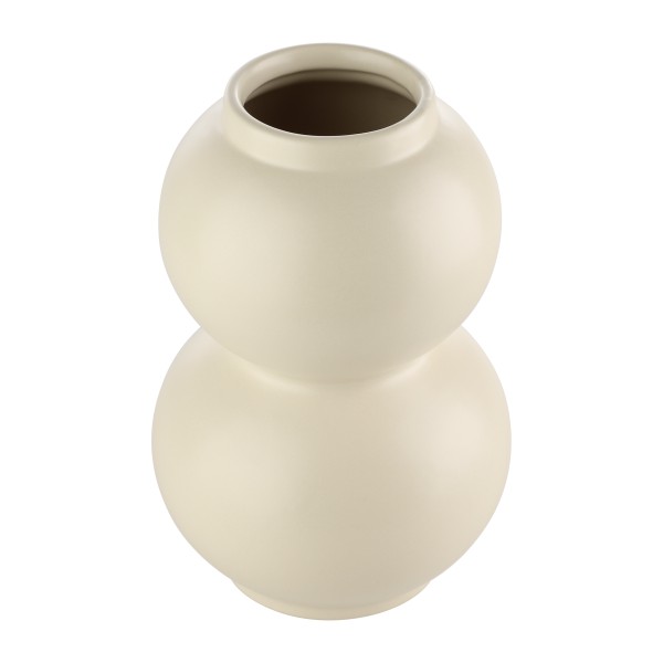 Vaza decorativa ceramica MIYOSHI, bej, 421013 - 1