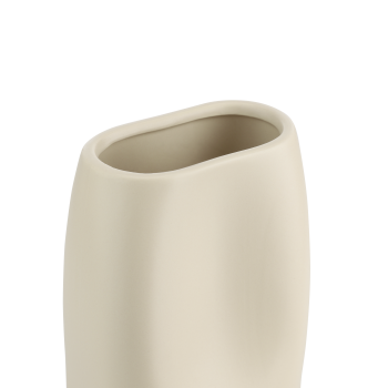 Vaza decorativa ceramica SHIMA, bej, 421017